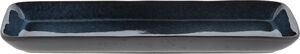 Serveringsfat rektangulärt 38 x 14 cm Svart/Mörkblå