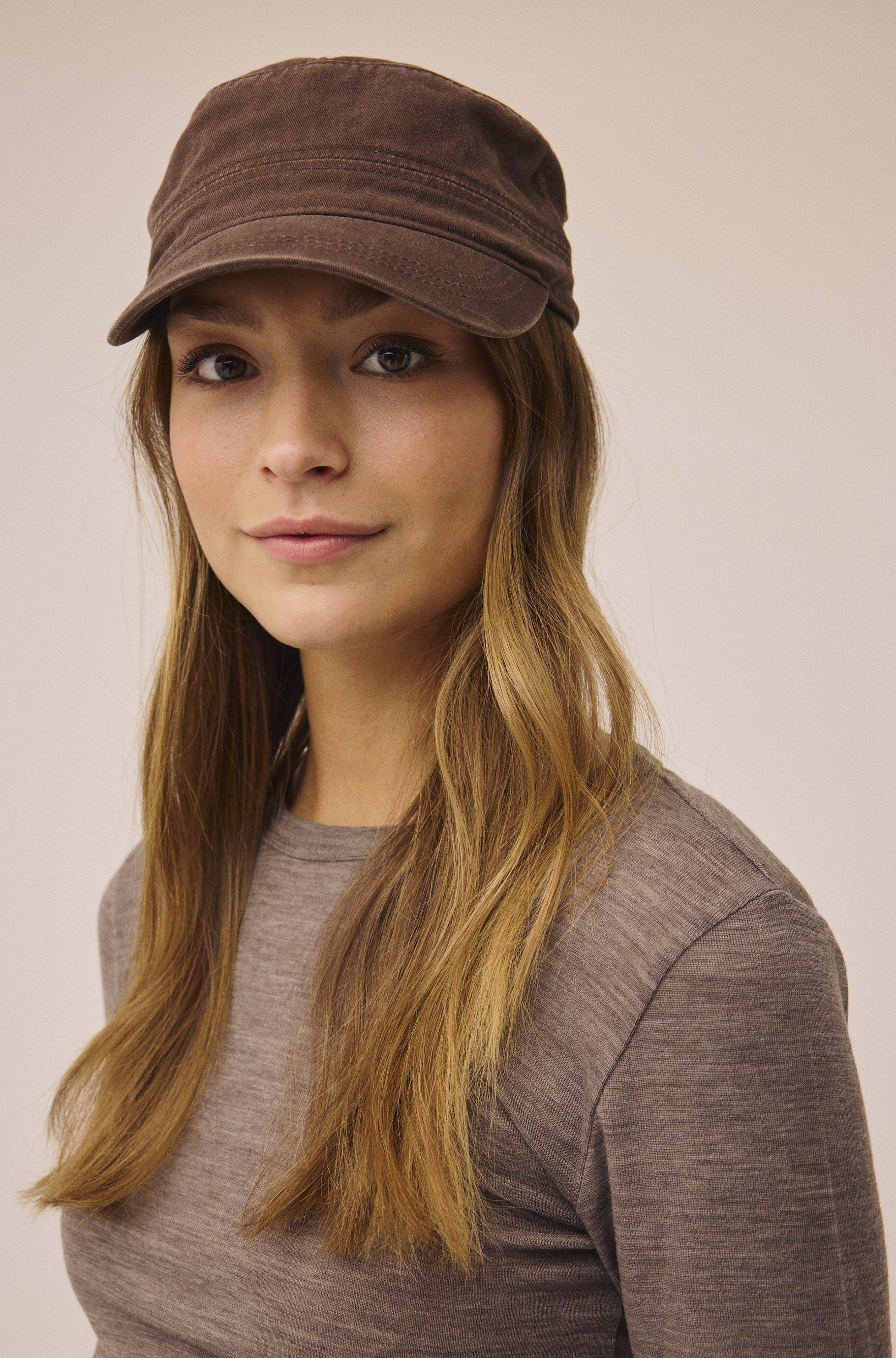 Vintage Wash Cadet Cap GOTS