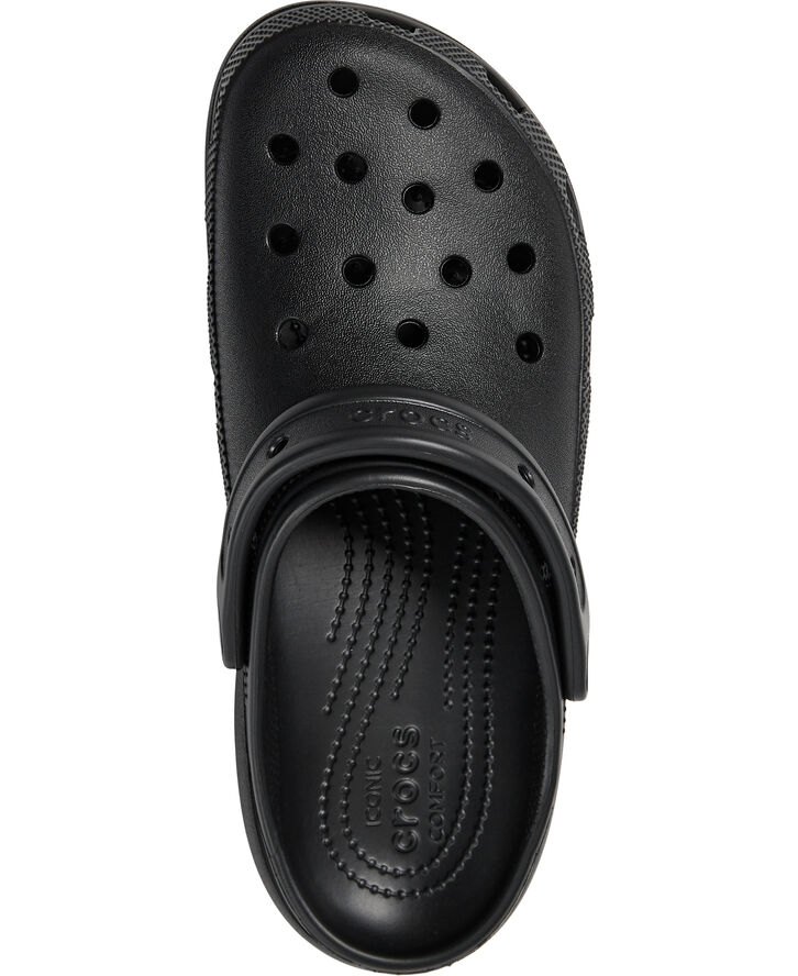 Classic Platform Clog W Blk