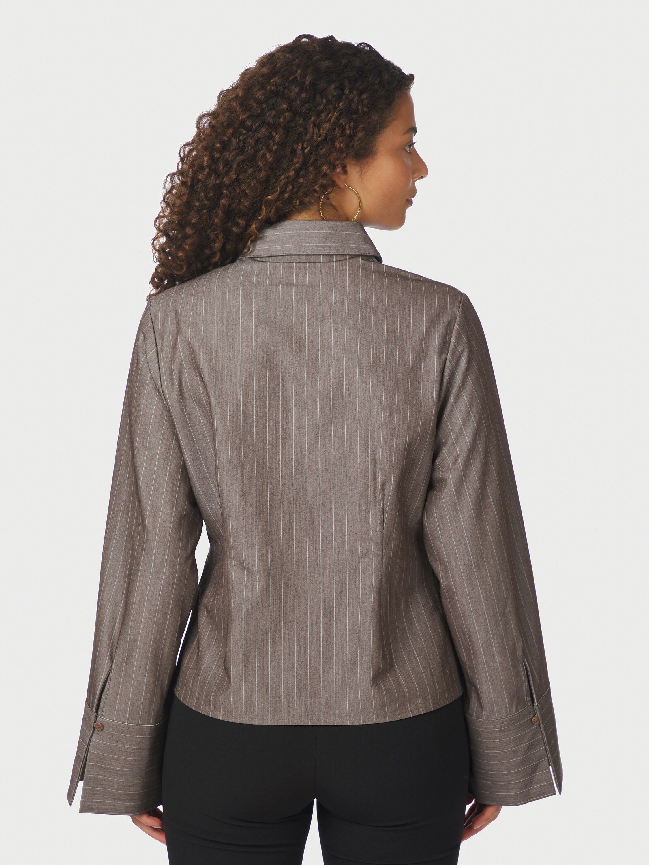 Rosa Pinstripe Melange Shirt