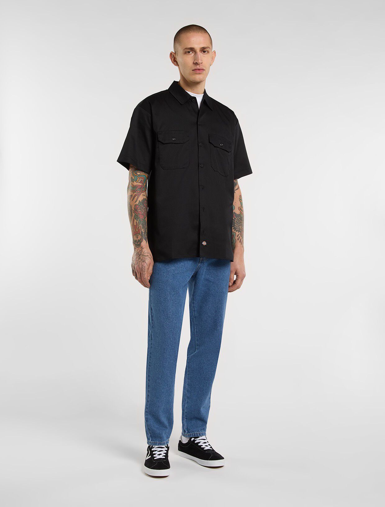 982 SLIM TAPERED JEANS CLASSIC BLUE
