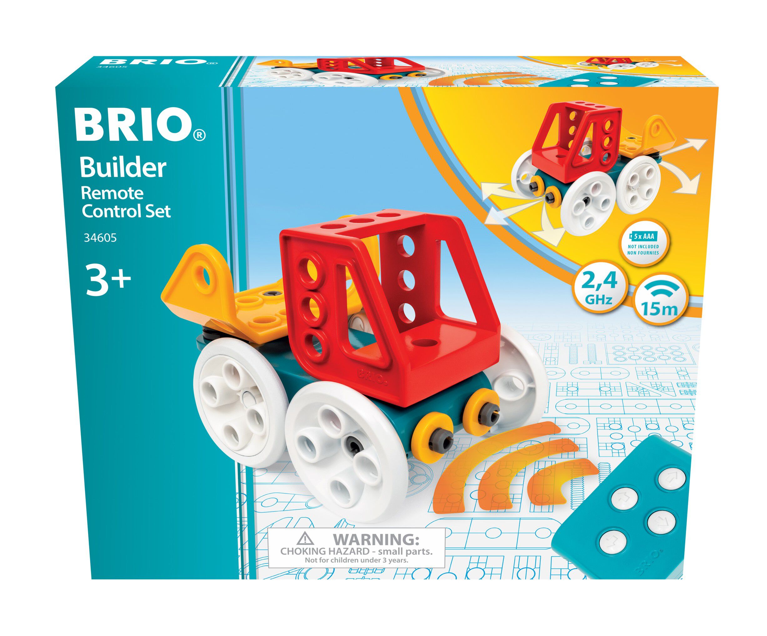 BRIO 34605 Builder Fjernb