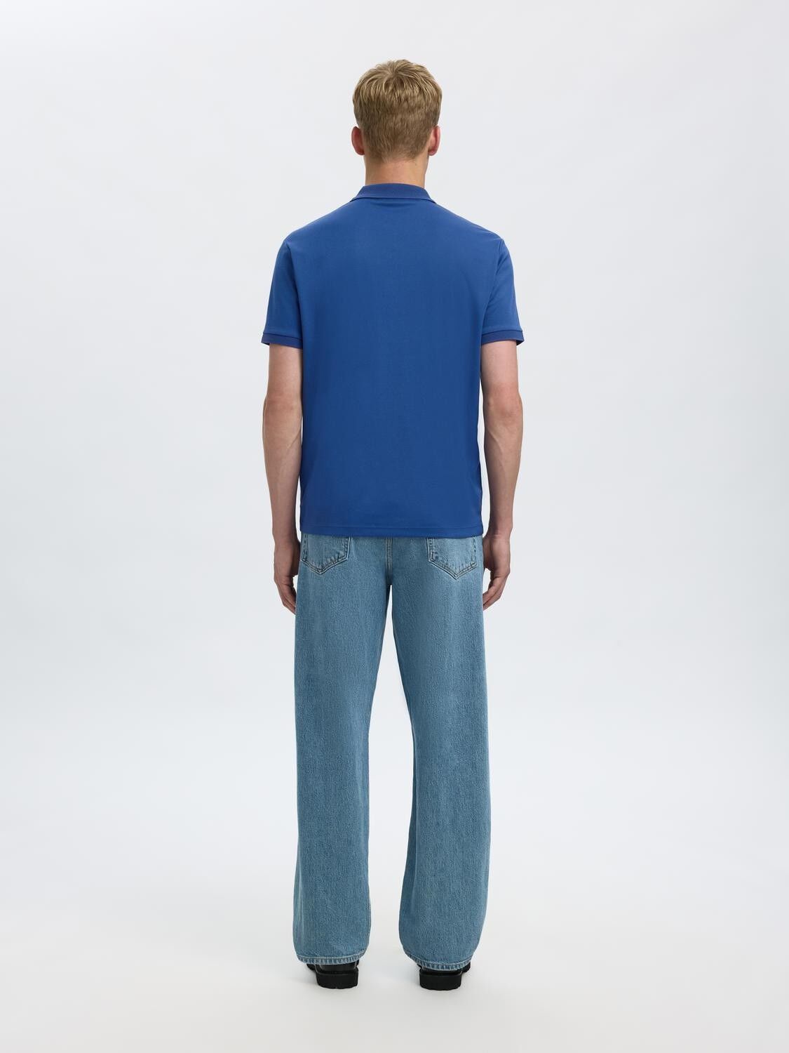 Slmfave Zip Ss Polo Noos