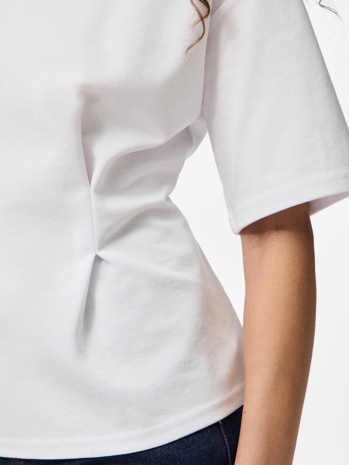 PCSKYLAR SS O-NECK FITTED TEE D2D J