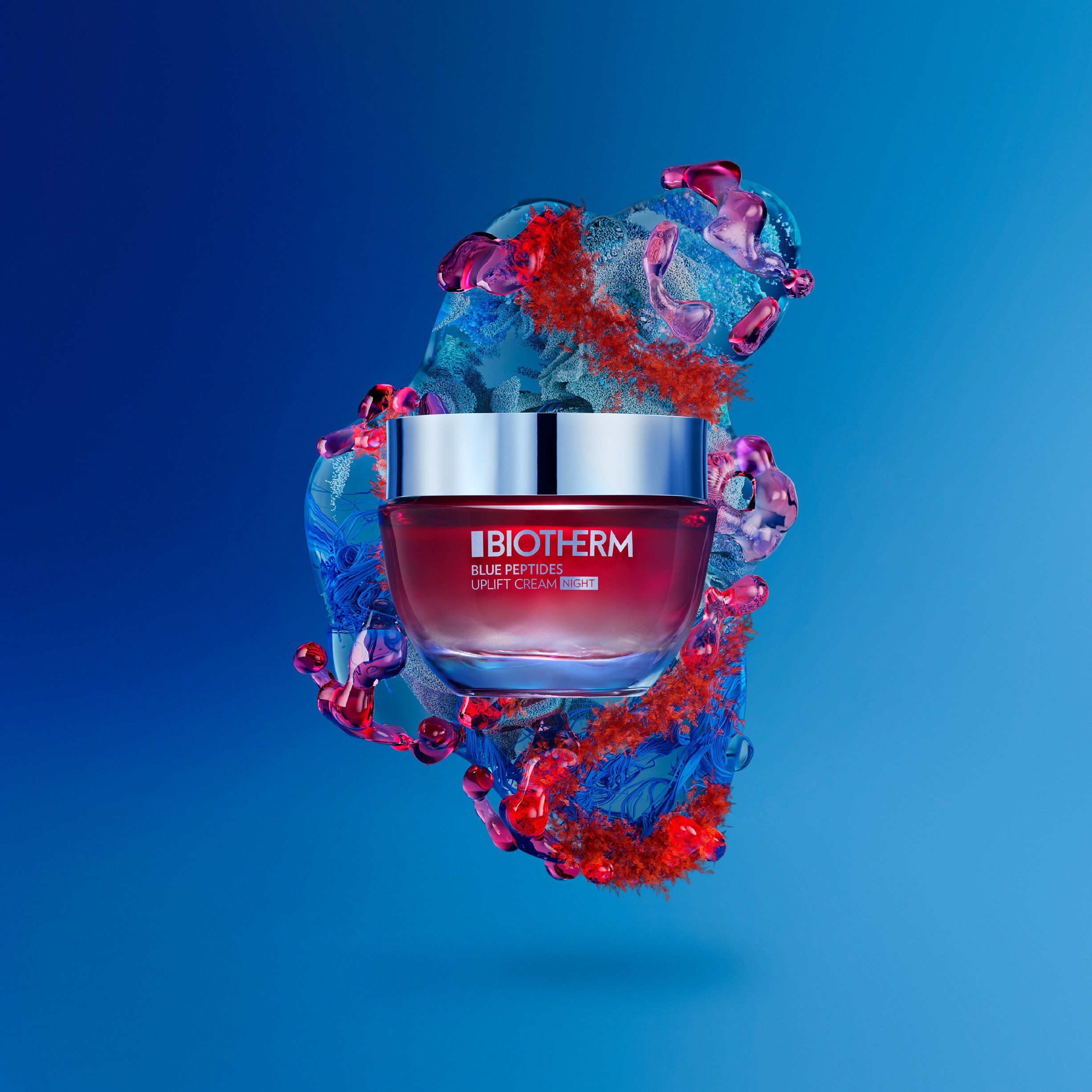 Blue Peptides Uplift Night Cream