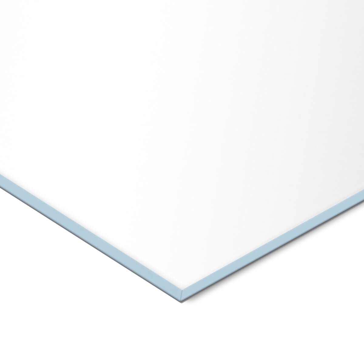 Mirror - Sky Blue Wood