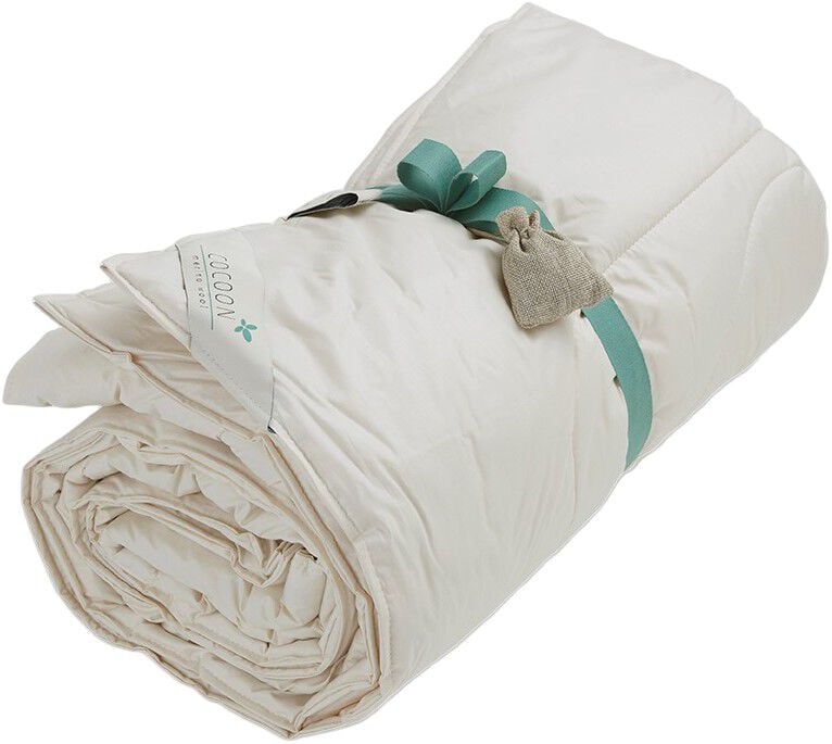 COCOON Sommer ulddyne, &oslash;kologisk merinould - 140x200 cm