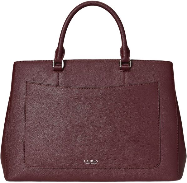 Crosshatch Leather Large Hanna Satchel