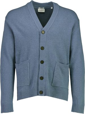 Lambswool button cardigan