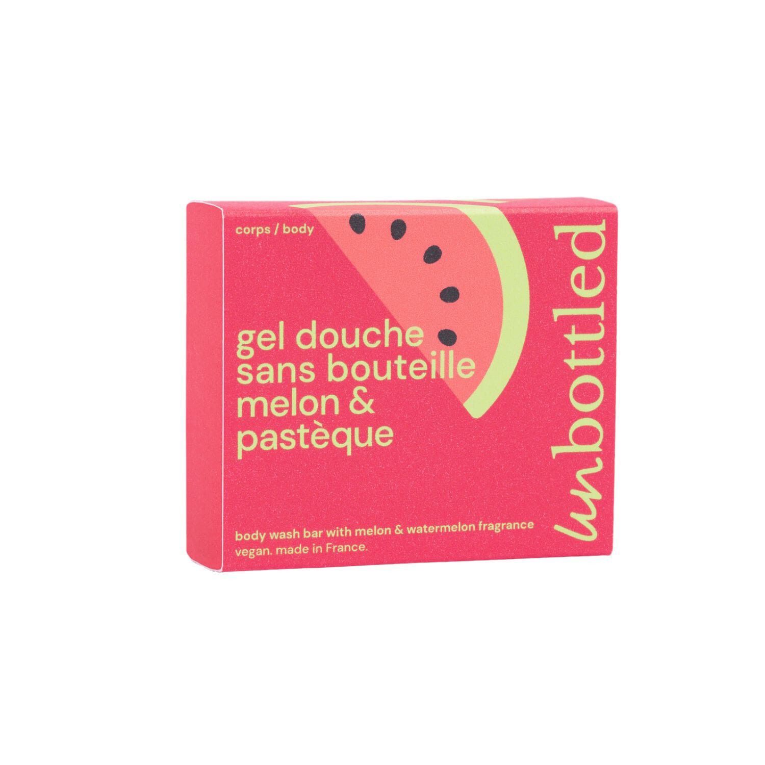 Gel Douche Sans Bouteille - Melon och vattenmelon