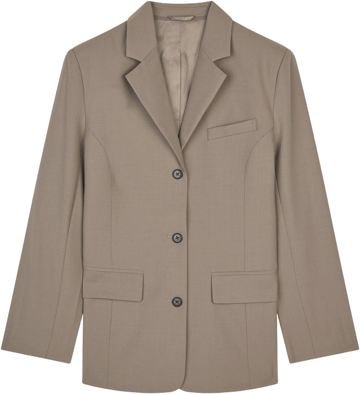 Dense Weave Less Blazer