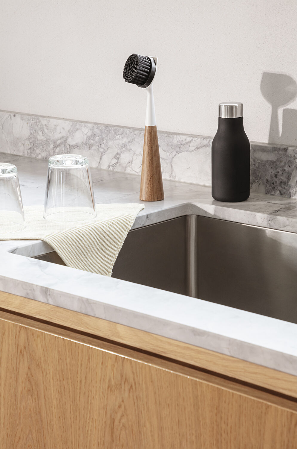 Opvaskeb&oslash;rste eg nylon White