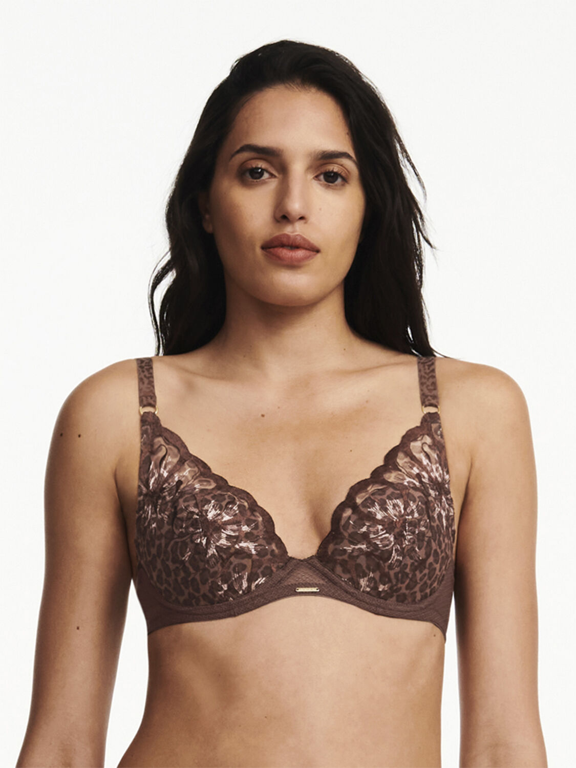 Fleurs Plunge t-shirt bra