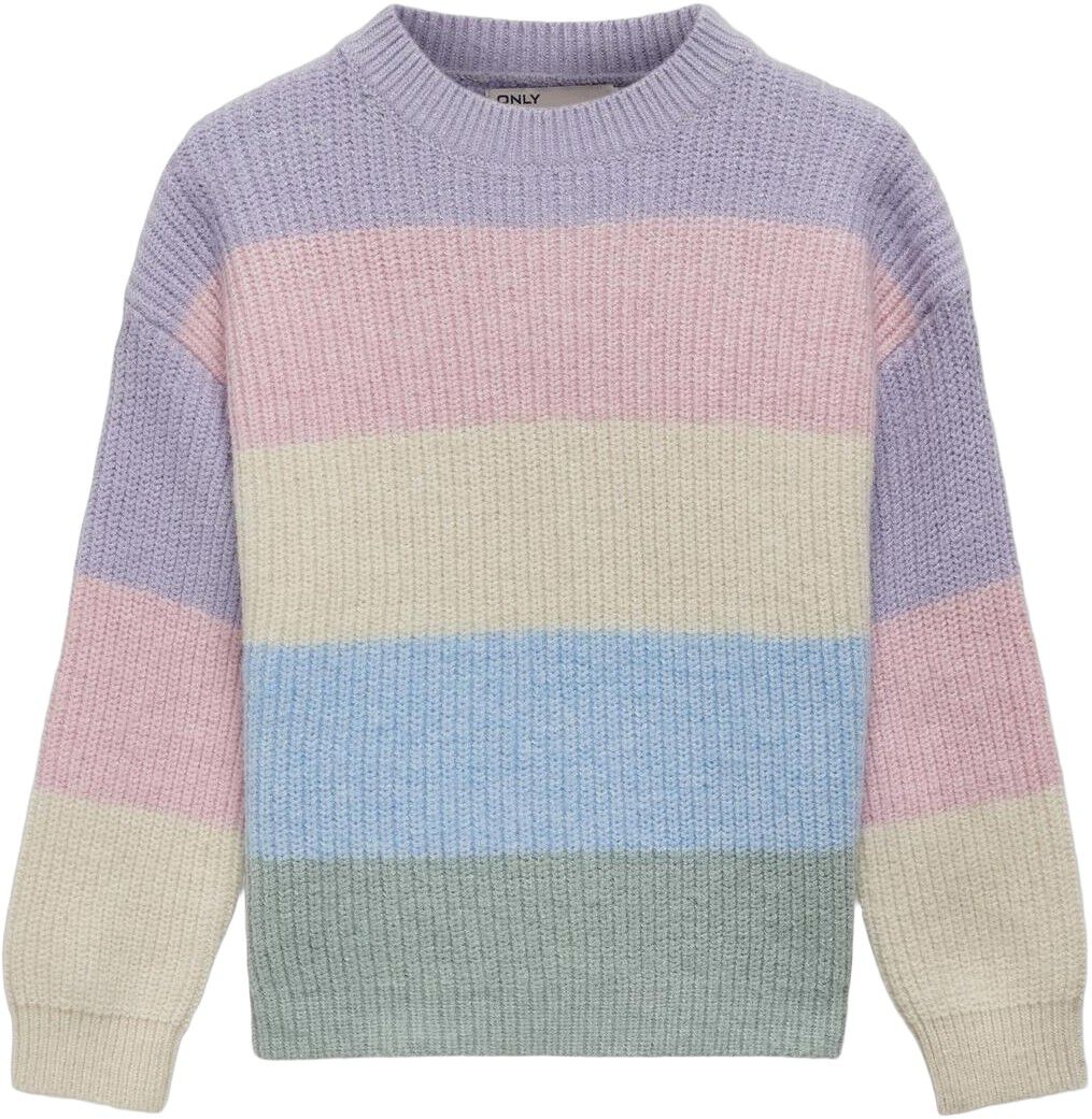 Kmgsandy L/S Stripe Pullover Knt Noos