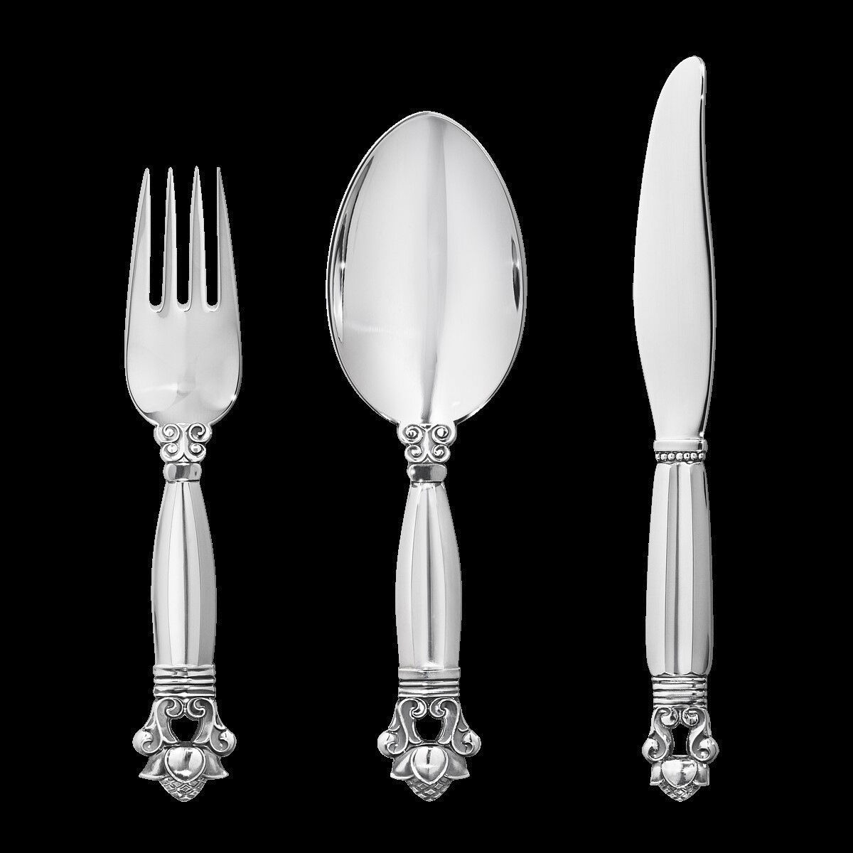 KONGE B&oslash;rnebestik s&aelig;t, 3 dele