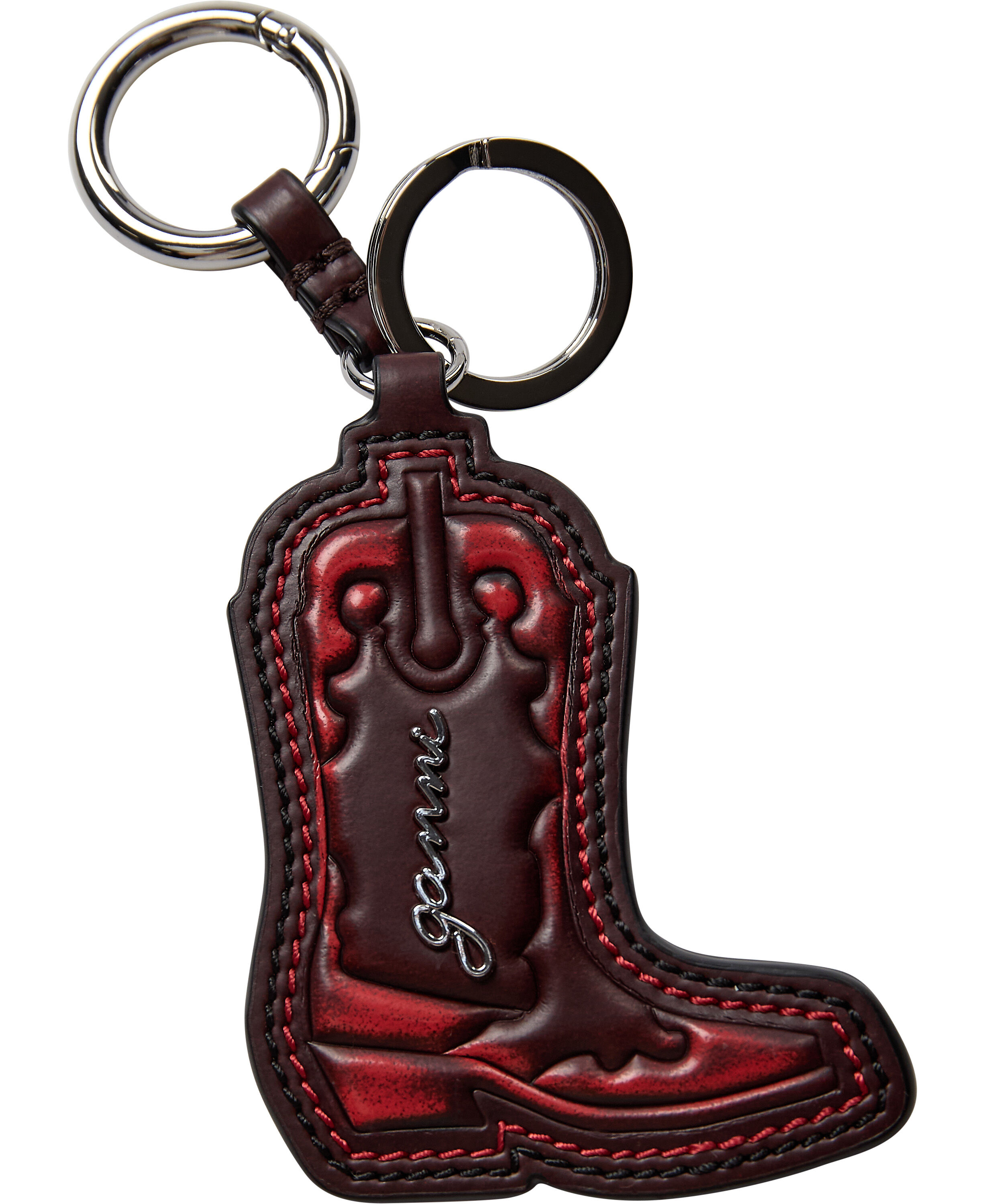 Ganni Western Boot Keyring