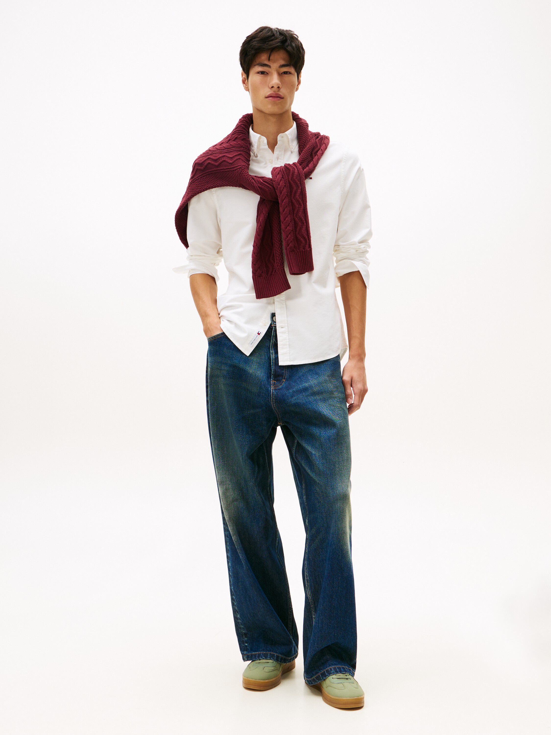 TJM REG OXFORD SHIRT EXT