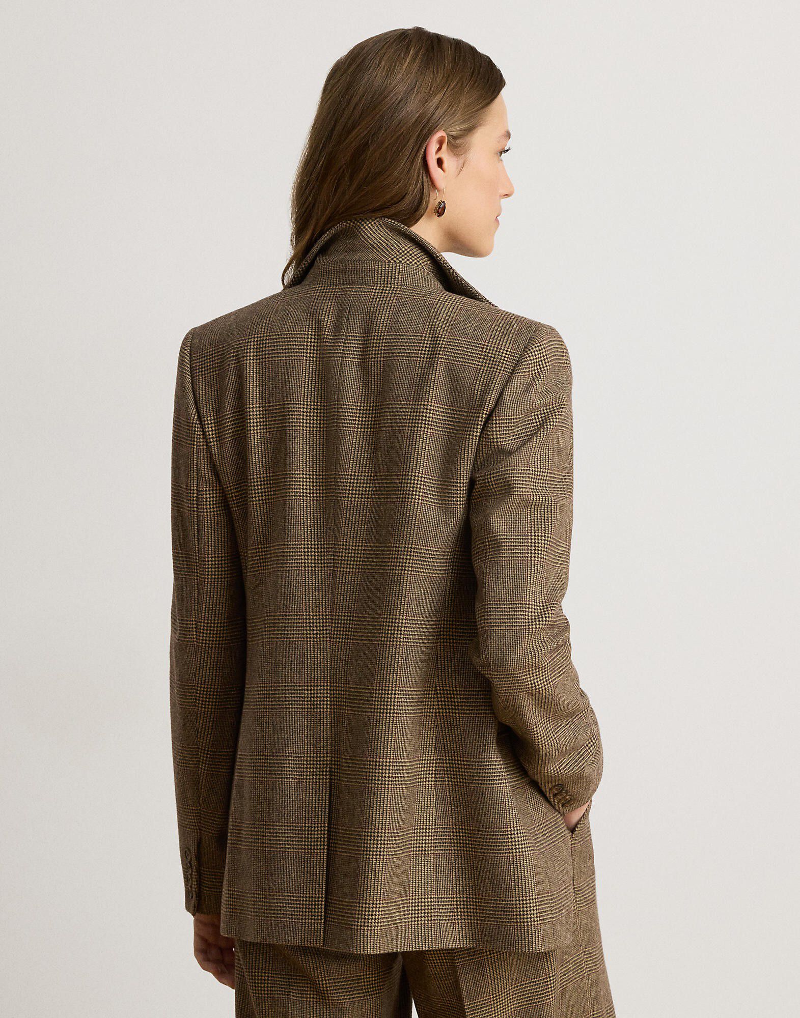 Y/D BRUSH WOOL SUIT-WVN-JACKET