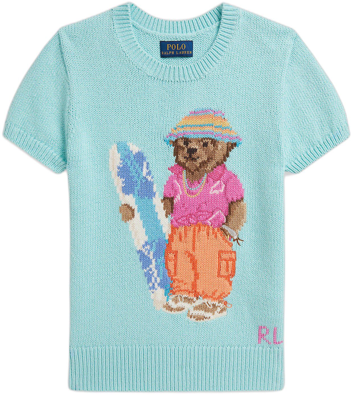 Polo Bear Short-Sleeve Sweater