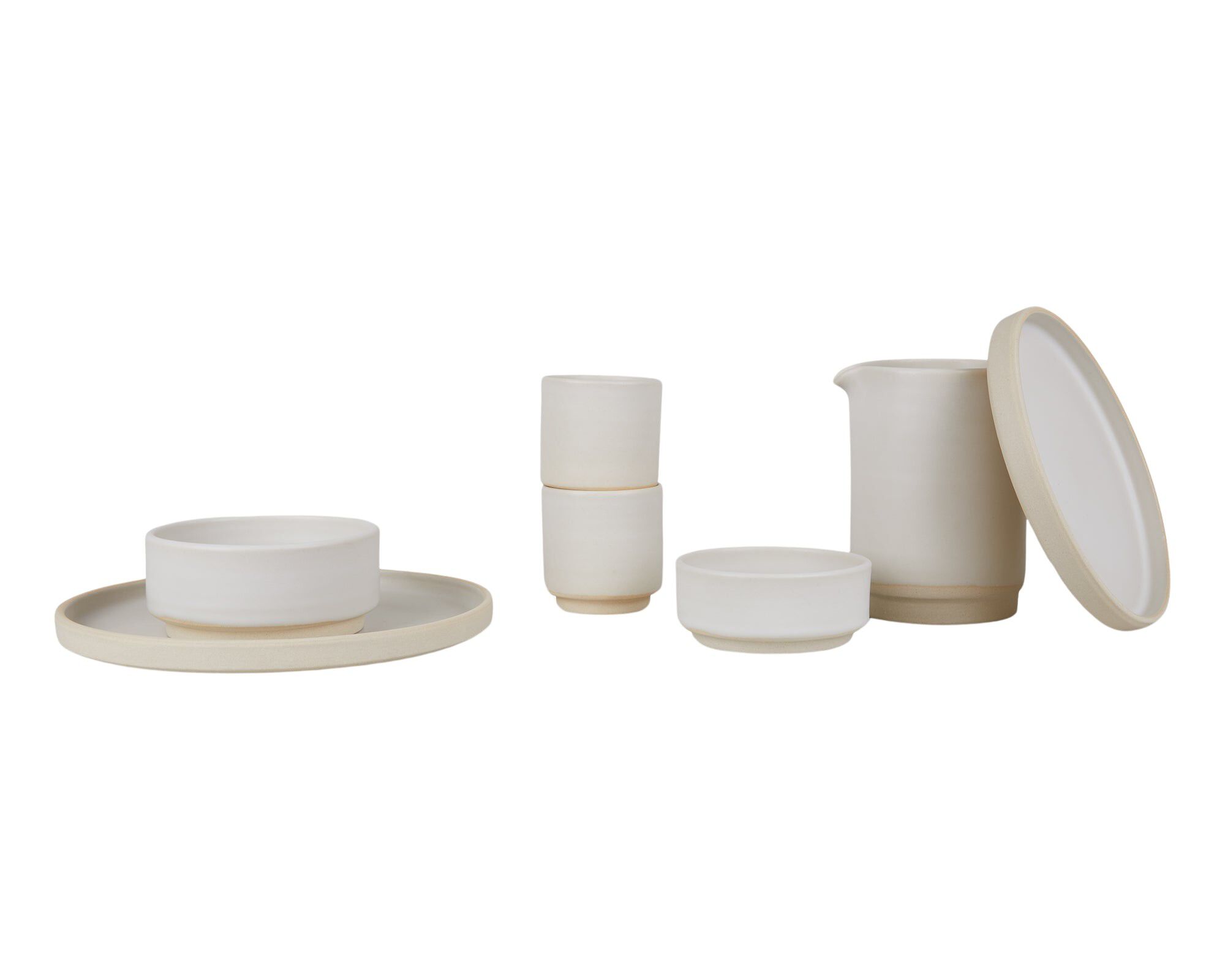 Otto Ceramic Bowls Set of Two | Natural | Medium