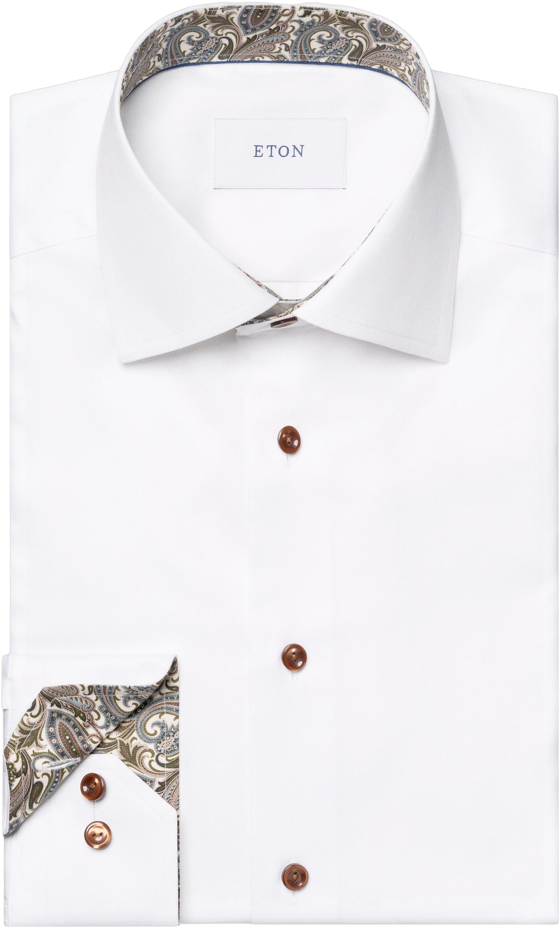 Paisley Effect Signature Twill Shir