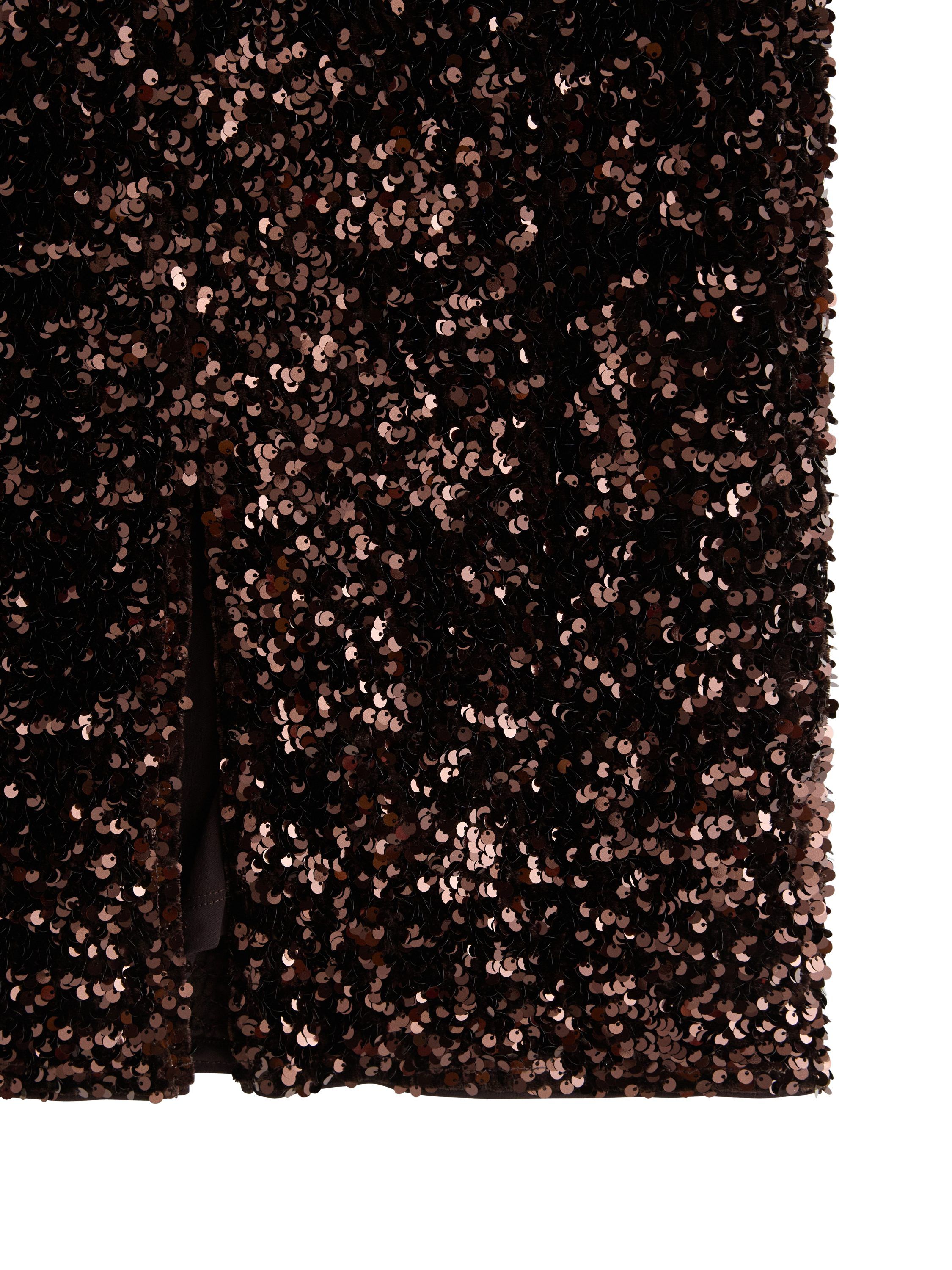 Figure fit midi skirt with elastic