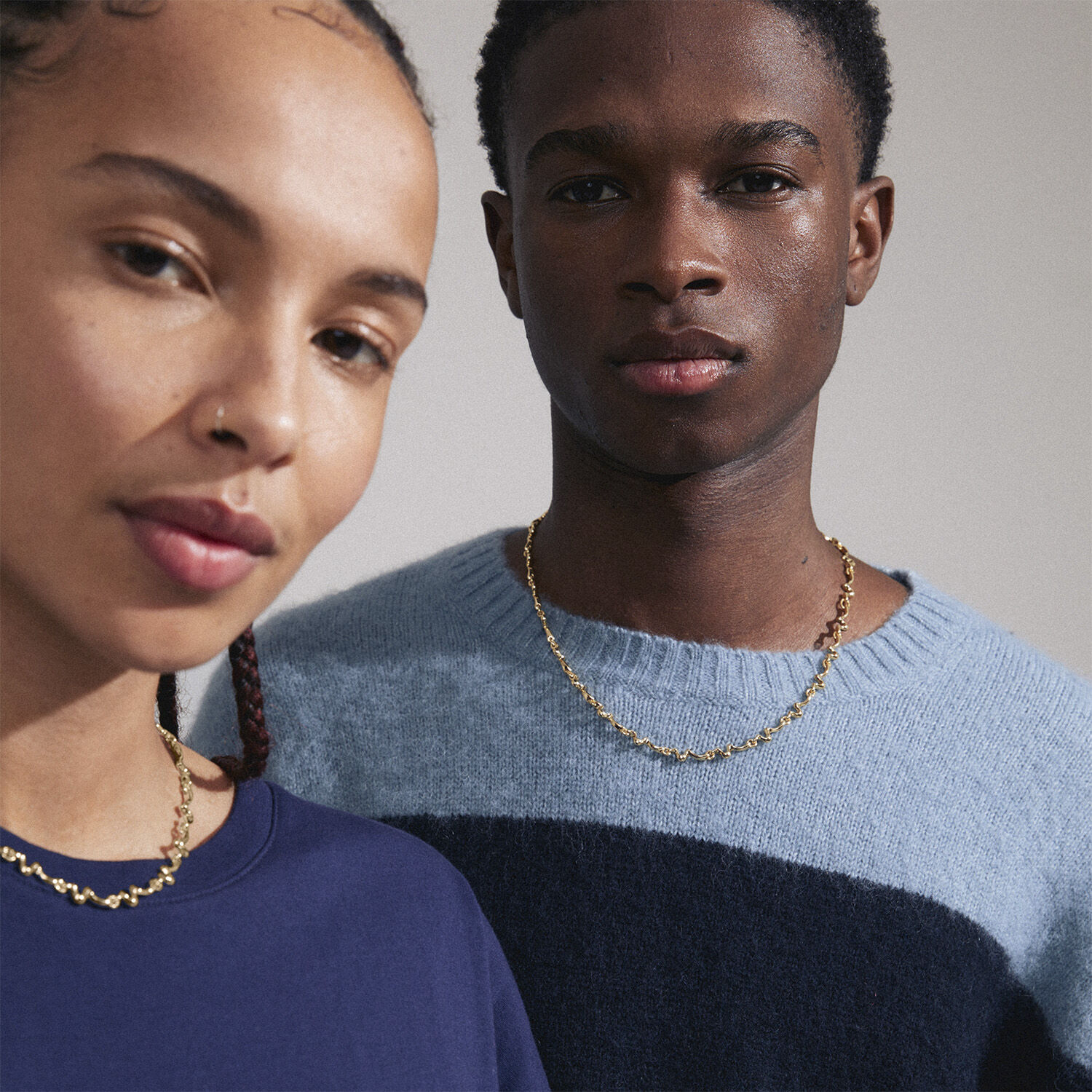 PENELOPE recycled necklace gold-plated