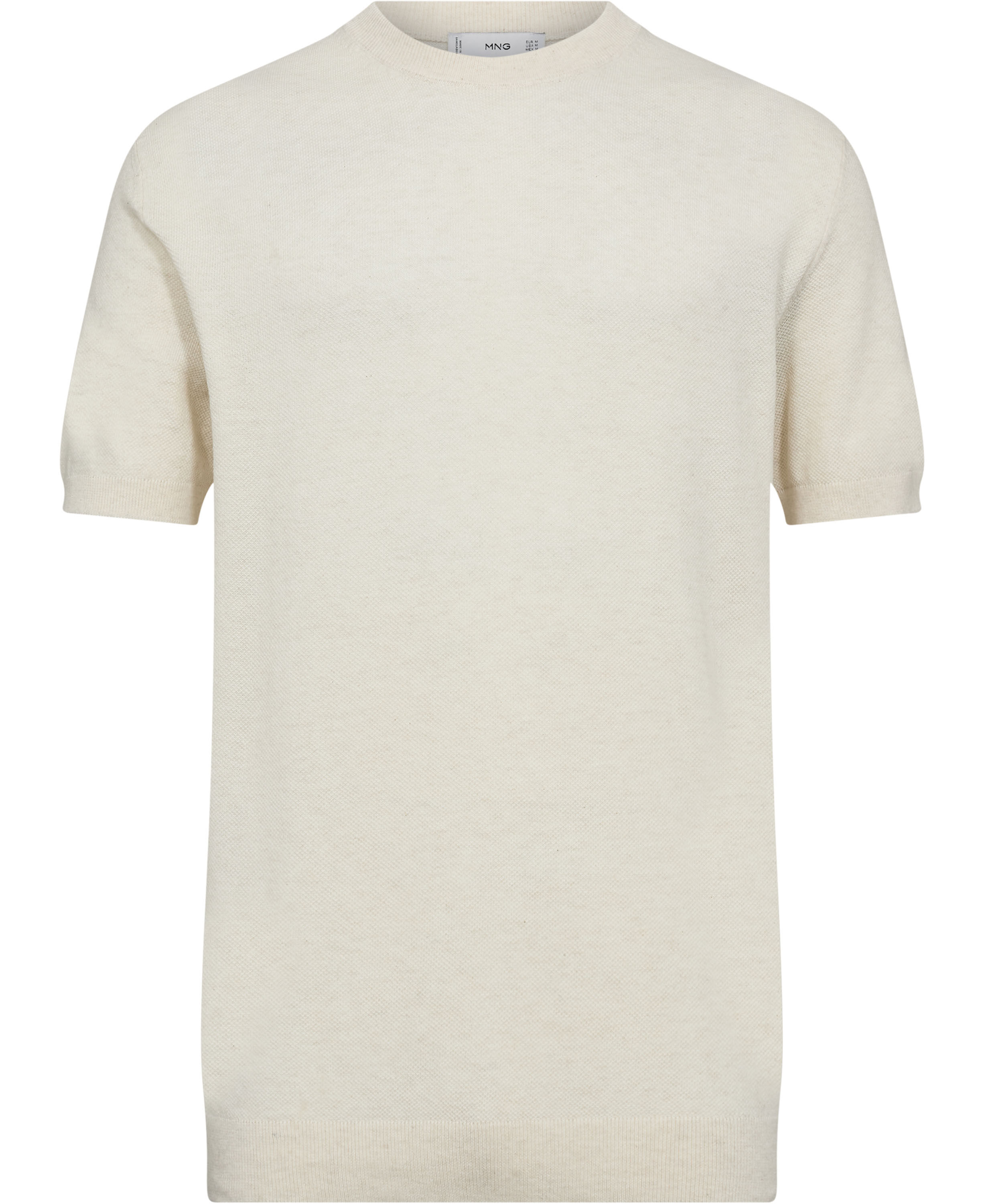 Cotton fine-knit t-shirt
