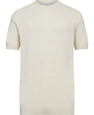 Cotton fine-knit t-shirt