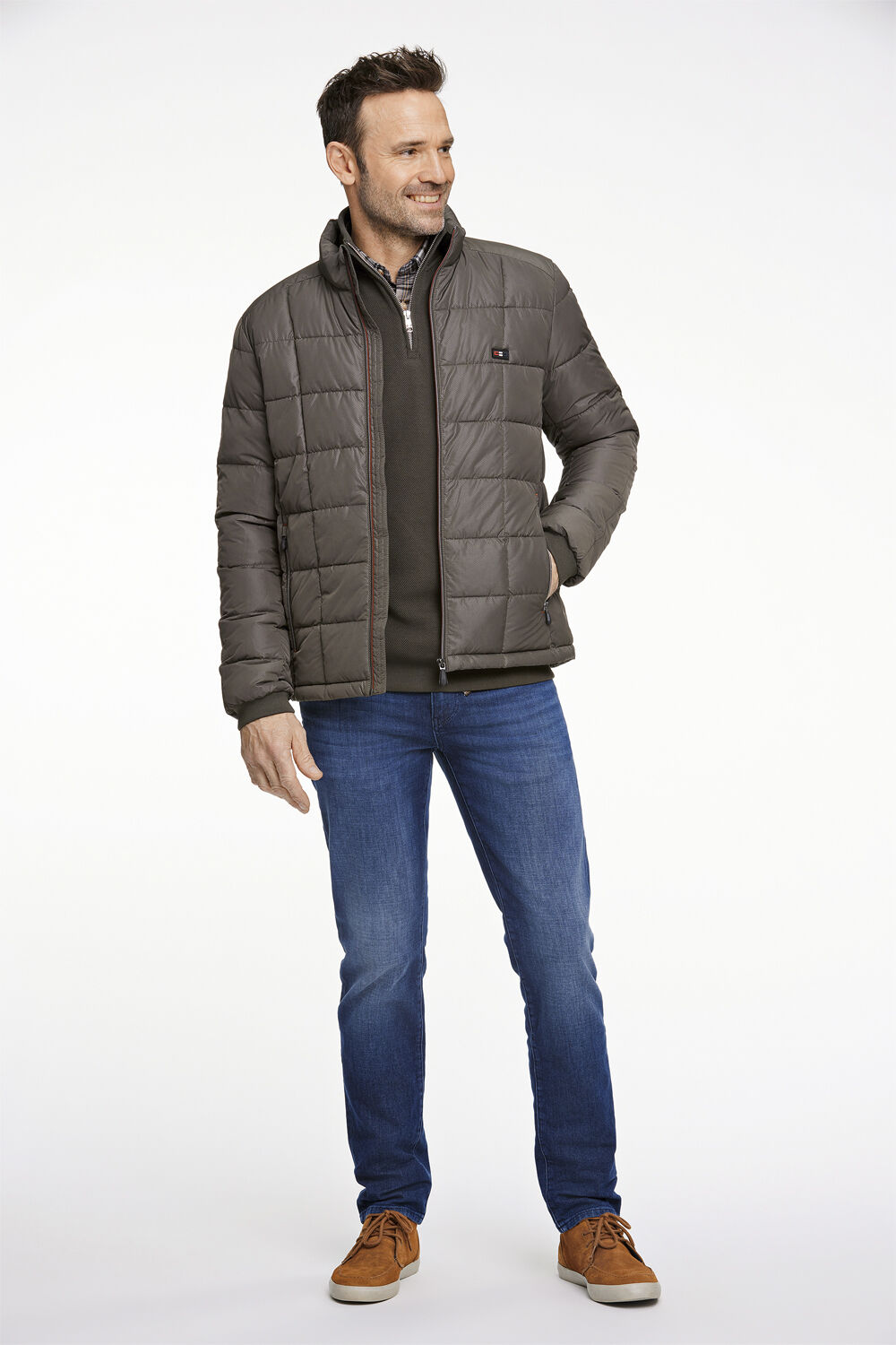 Jacket with primaloft