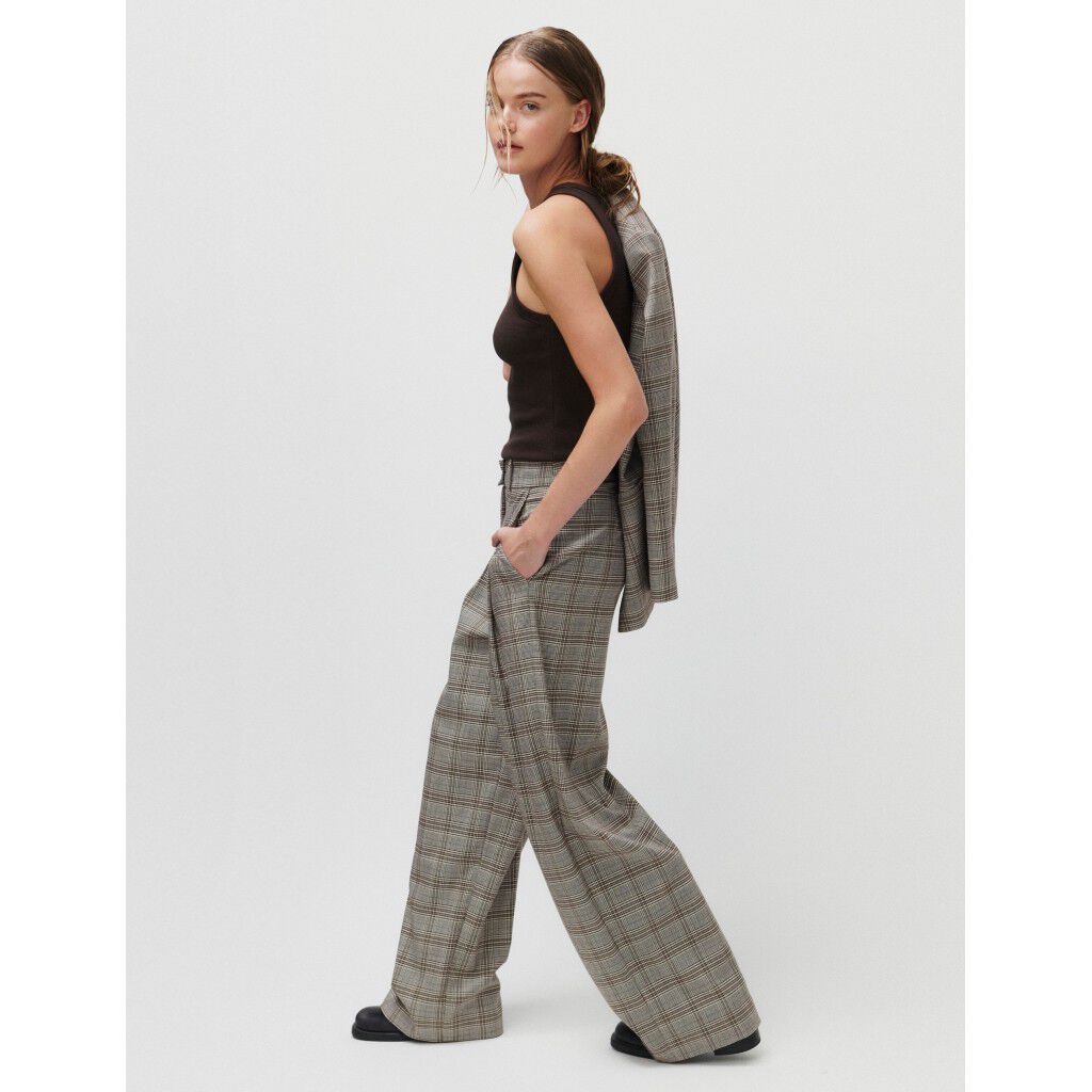 2ND Mylos - Checked Suiting