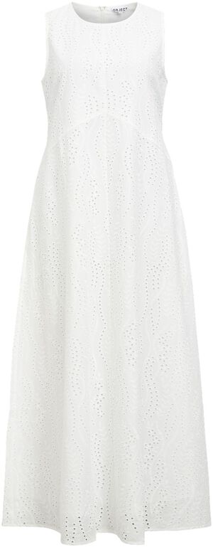 OBJJOVANNA S/L LO O-NECK LONG DRESS