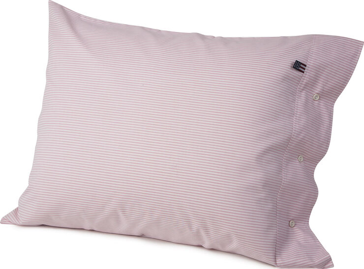 Pin Point Pink/White Pillowcase