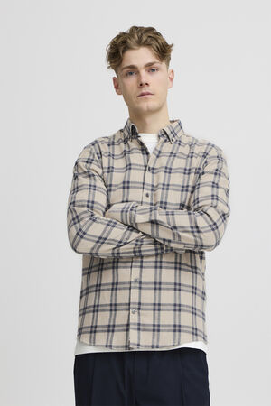 CFANTON LS BD 0159 checked brushed
