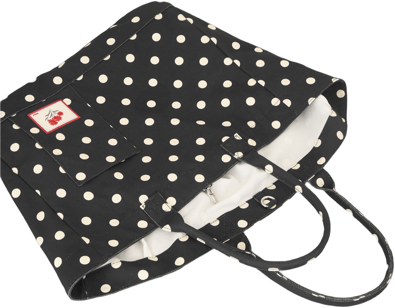 Polka Canvas Camila Bag