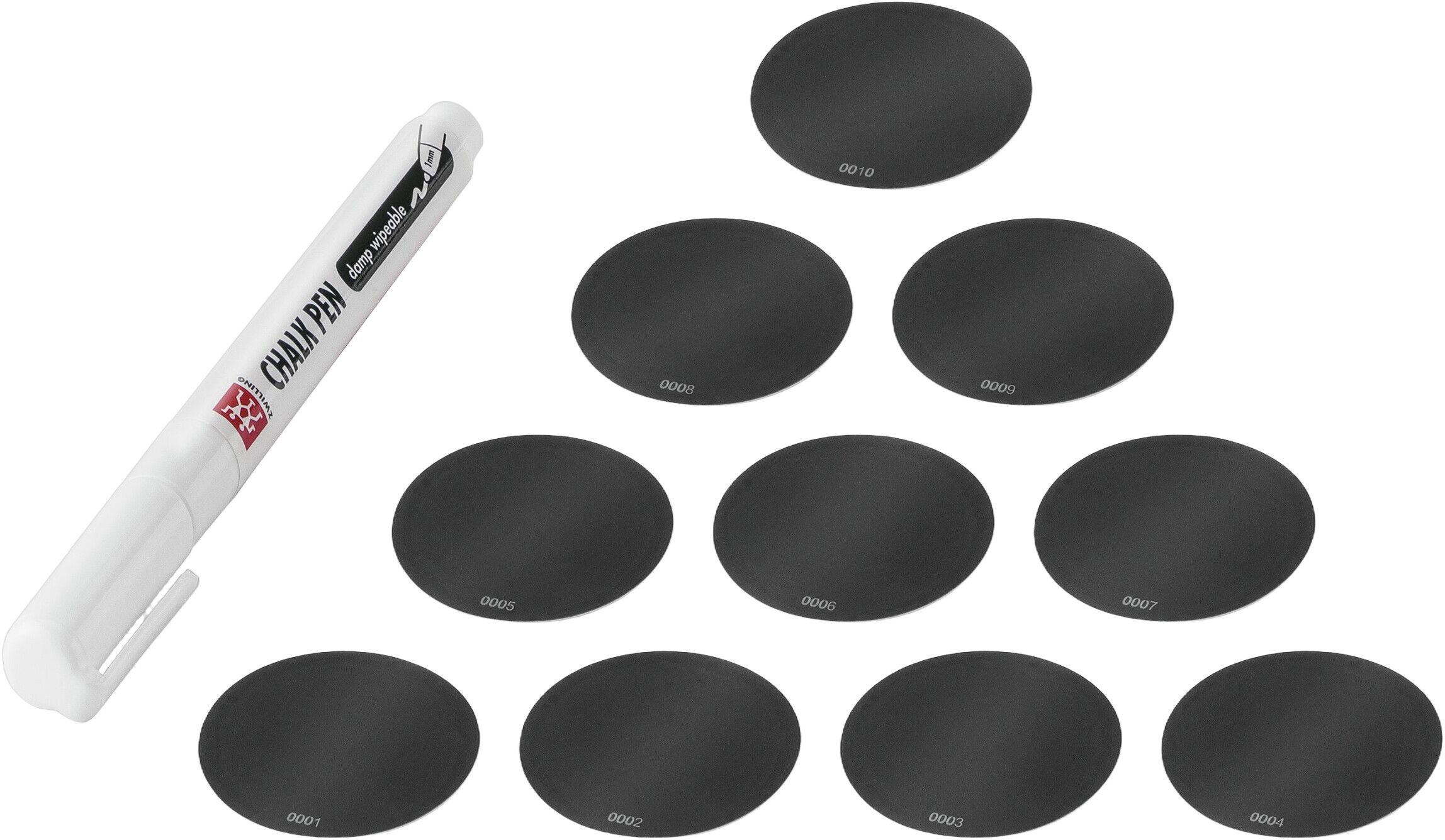 Fresh & Save CUBE CUBE Set med etiketter och kritpenna, 11-st