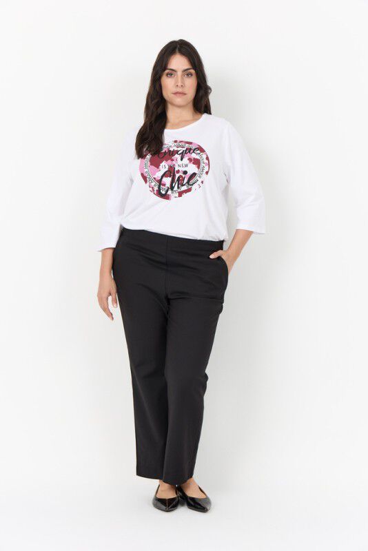 Curvy WA-HELENE 4 T-shirt Hvid