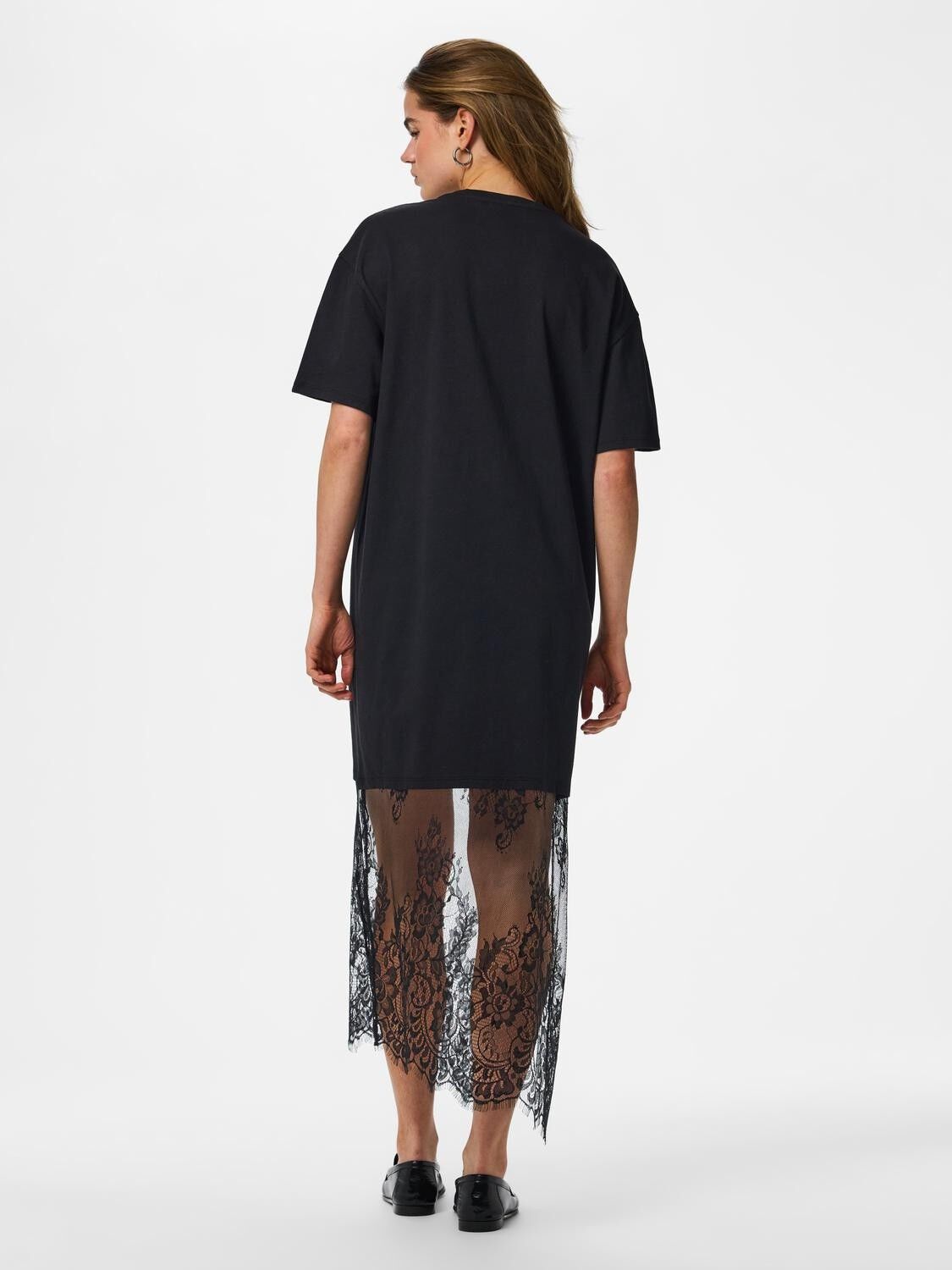 Pcmave Ss Lace Long Dress Jrs D2D
