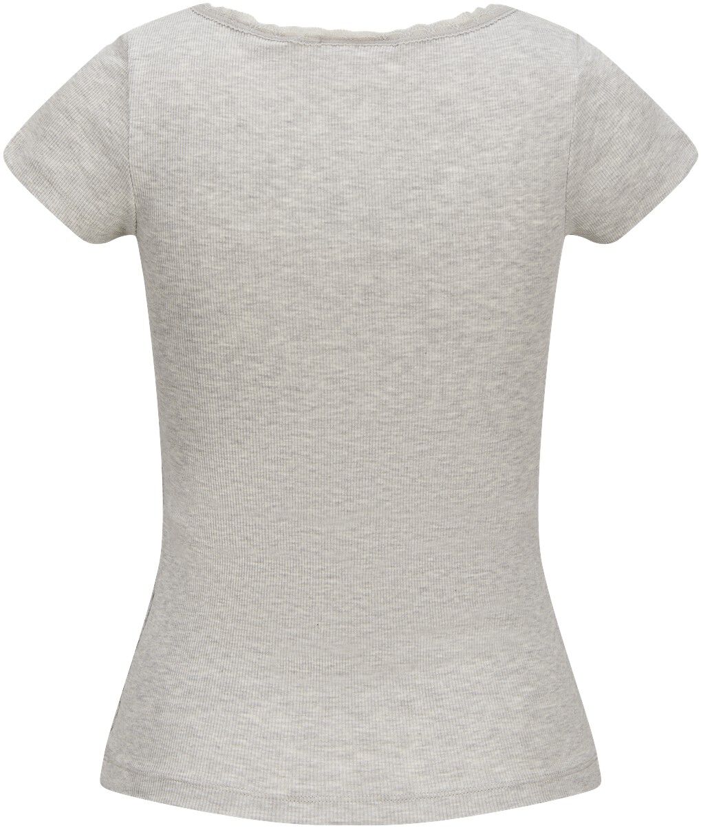 JXFAME STR SS LACE TOP JRS