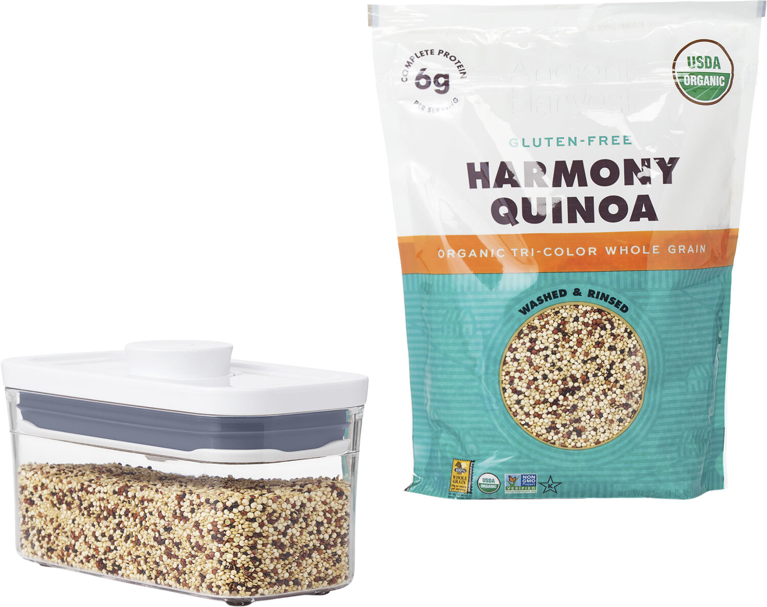 POP Container smal rektangul&aelig;r, 0,4L