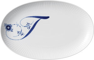 Alphabet Coll Oval Asiette 23,5cm T