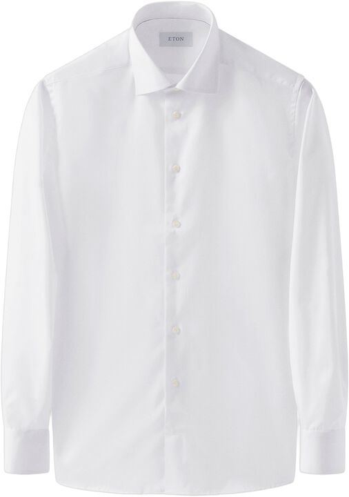 Slim Fit Light Blue Signature Twill Shirt