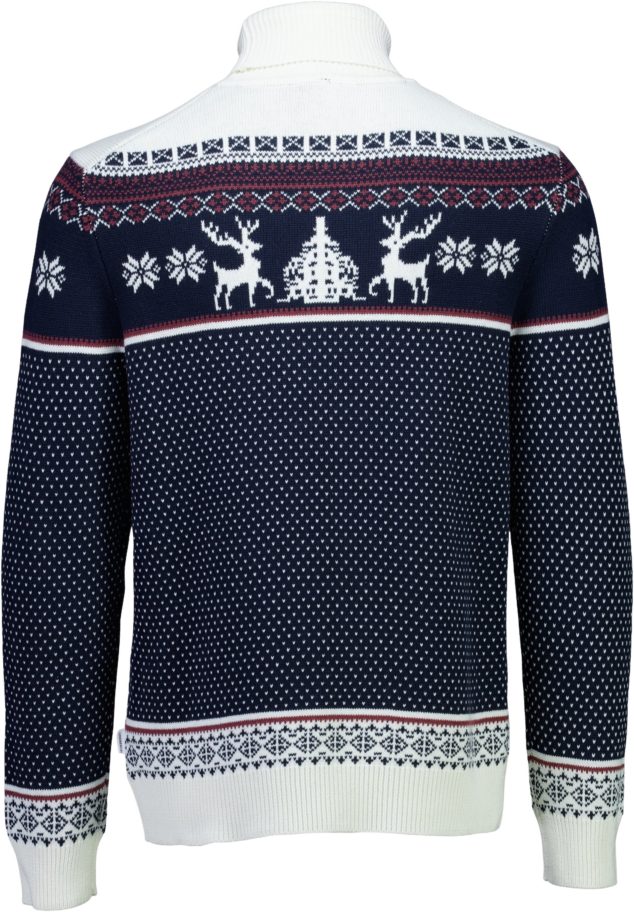 Jacquard holiday knit