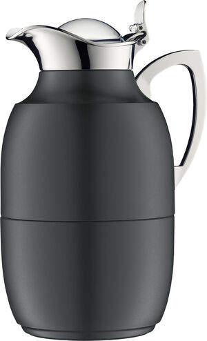 Termoskanna Juwel 1 liter Matt svart Rostfritt stål