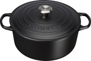 Rund gryta 5,3 L Matte Black