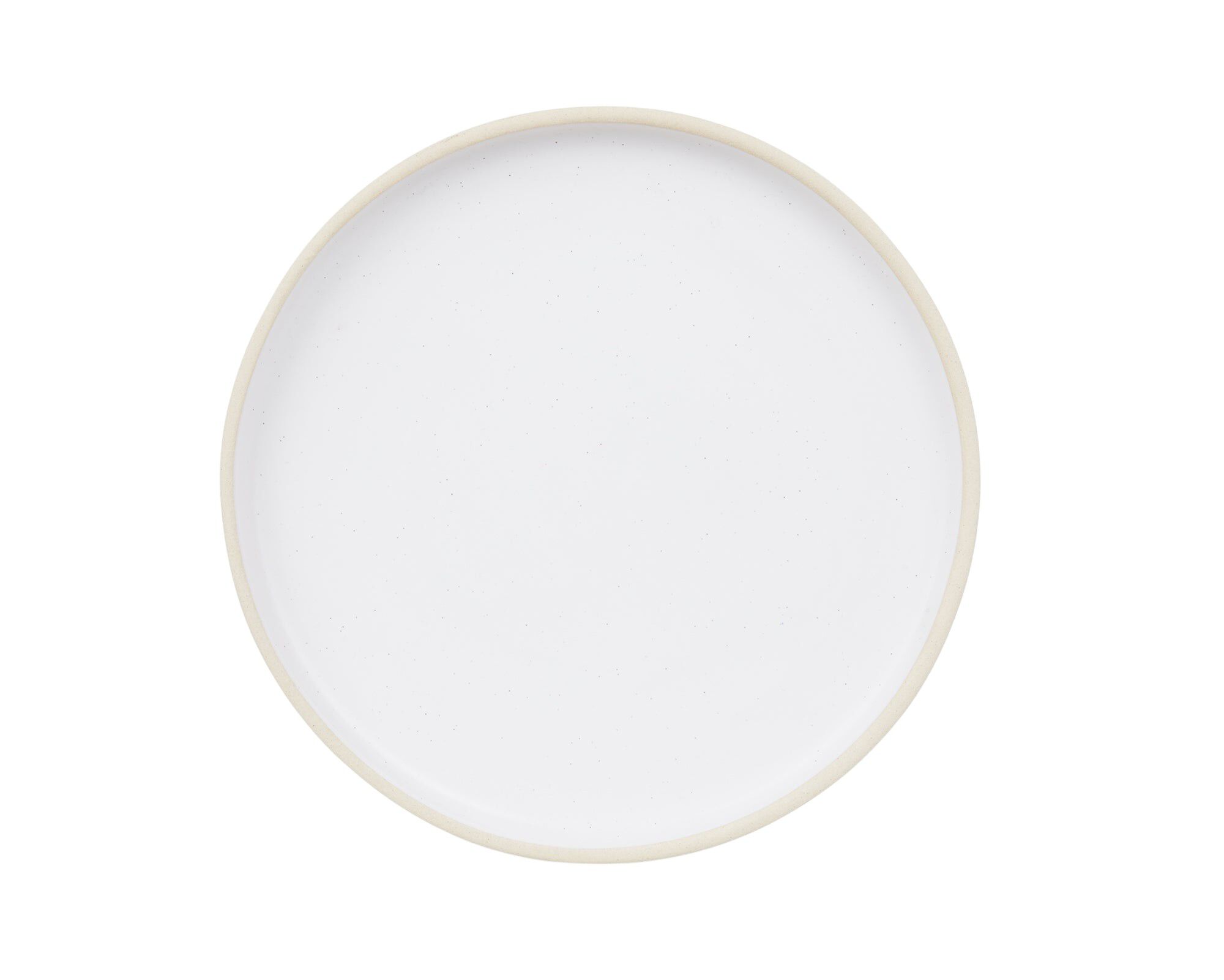 Otto Ceramic Plate Set of Two | White | Large