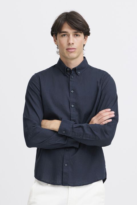 CFANTON 0053 BD LS linen mix shirt