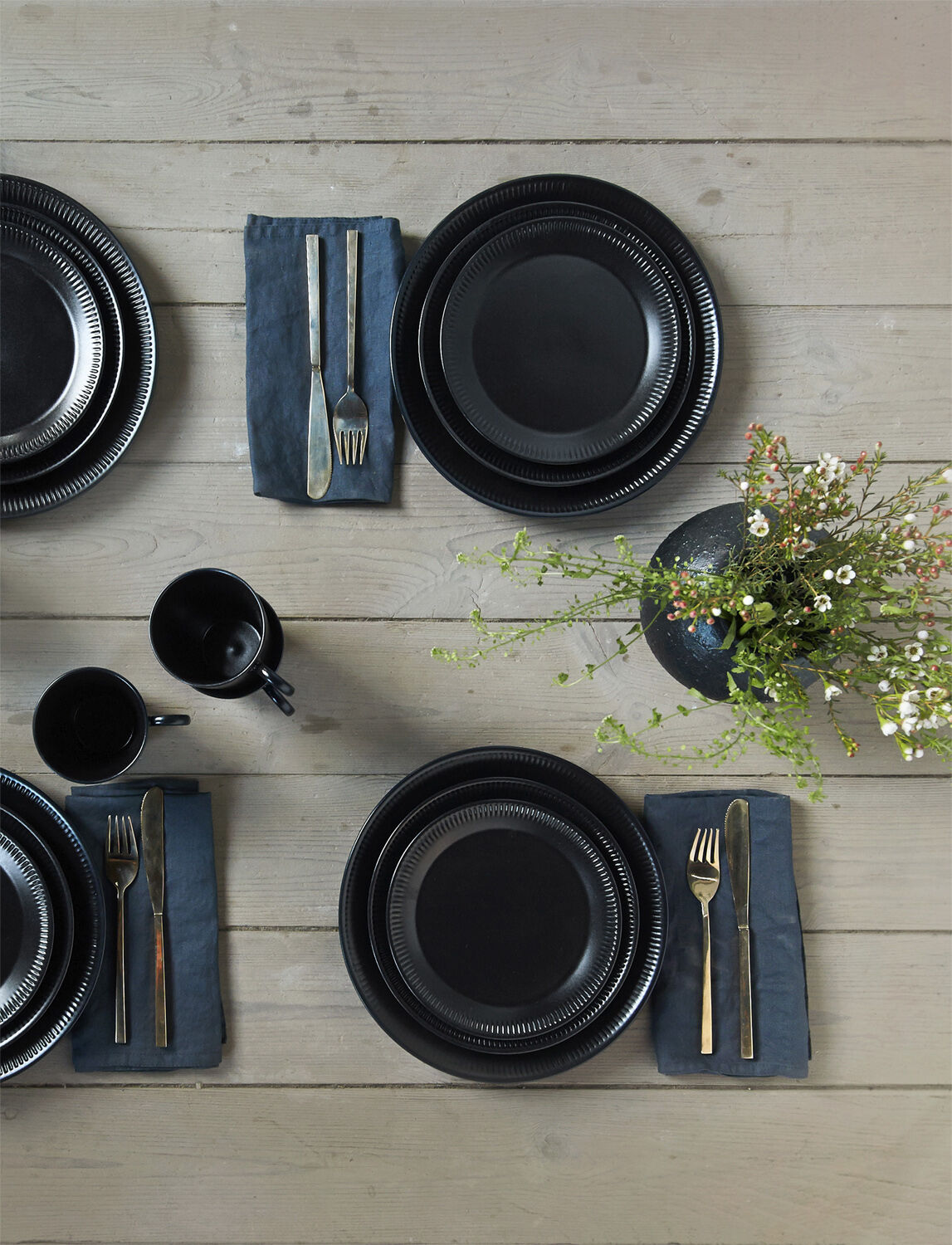 Knabstrup mugg 0.25 l. black