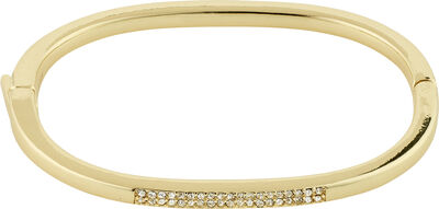STAR recycled crystal bangle gold-plated