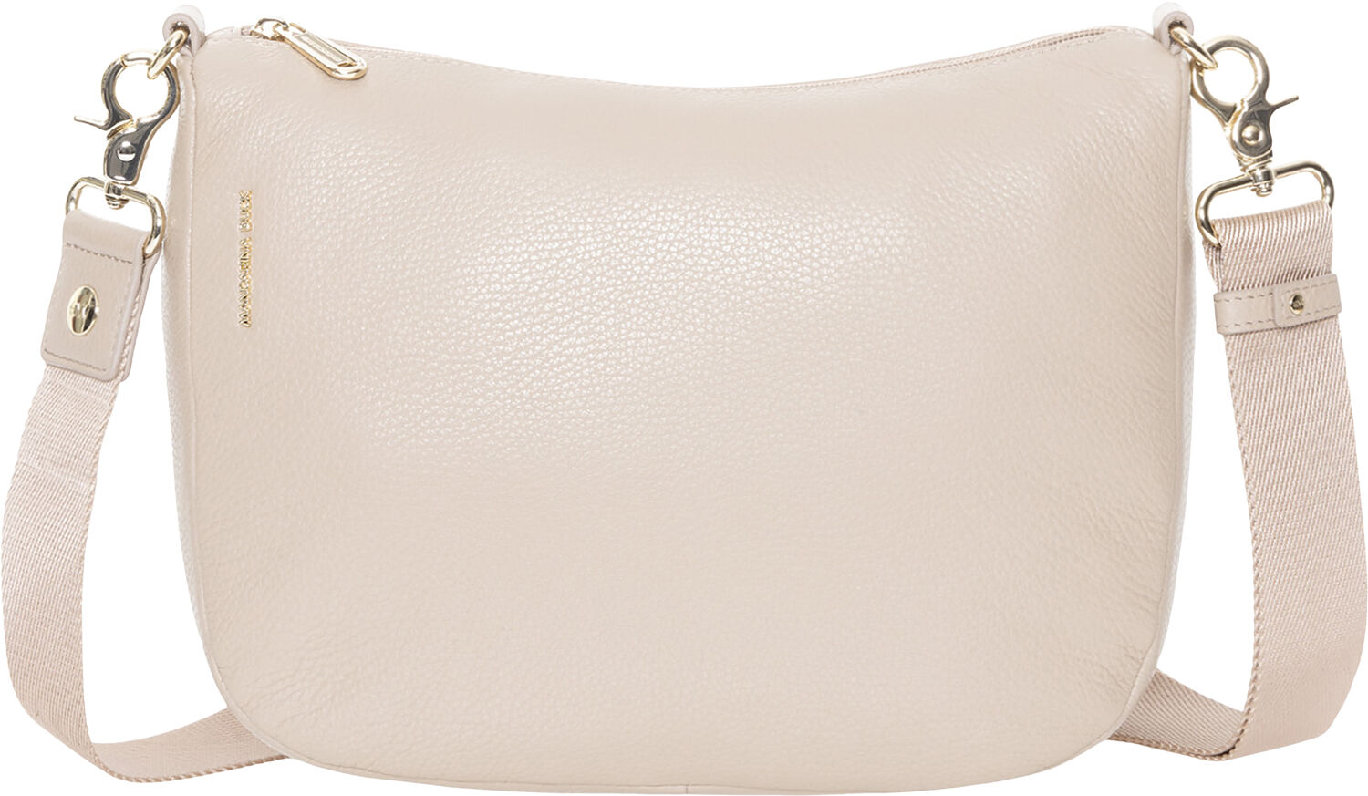 MELLOW LEATHER HOBO / WARM TAUPE